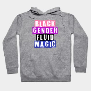 Black Gender fluid Magic Hoodie